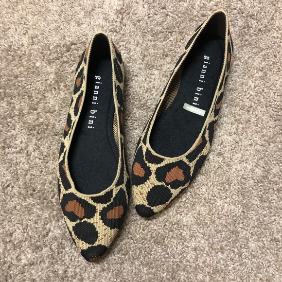 Gianni Bini Shoes - Gianni Bini Leopard Ballet Flats